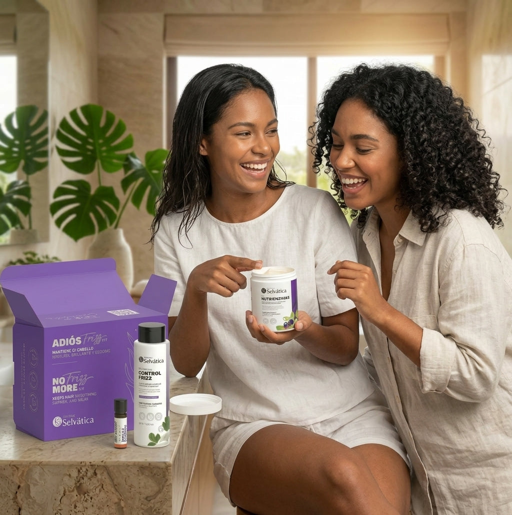 Kit Control Frizz Fusion Selvatica: Adiós al frizz, cabello suave y brillante